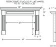 Standard Fireplace Size Luxury Natural Gas Fireplace Parts Diagram Outdoor Footing Majestic