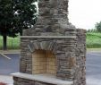 Stone Fireplace Kits Fresh Custom Built Outdoor Fireplace W Bucks County southern