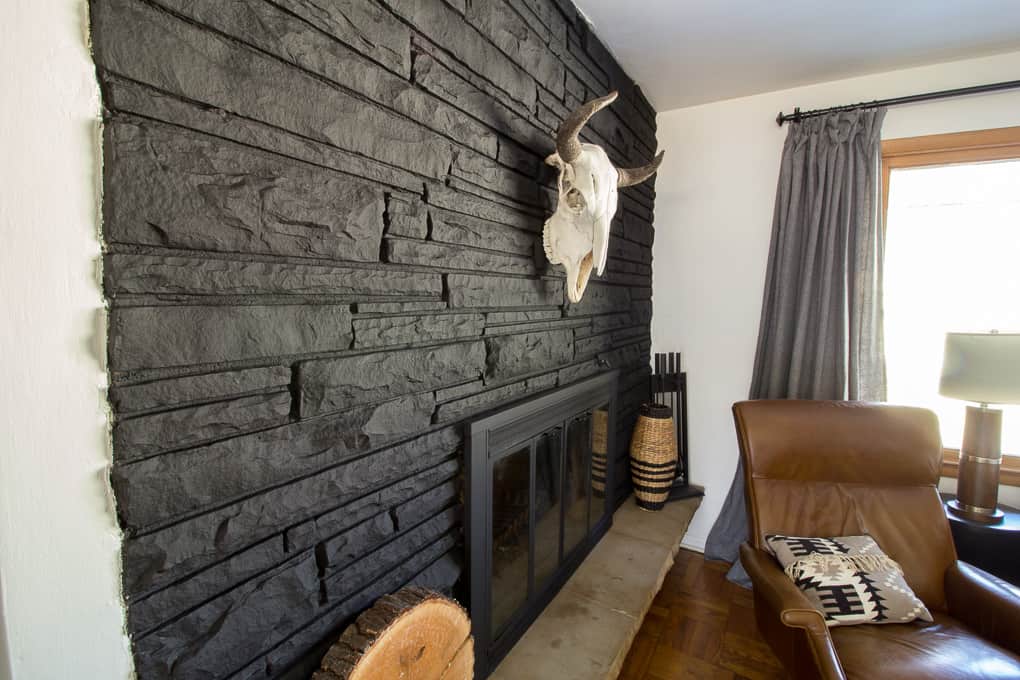 Stone Fireplace Paint Colors Best Of Black Painted Fireplace How to Paint Stone Fireplace