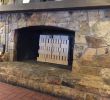 Stone Fireplace Wall Beautiful they Eliminated Wood Burning Fireplace Instead they are