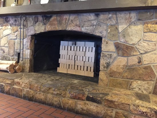 Stone Fireplace Wall Beautiful they Eliminated Wood Burning Fireplace Instead they are