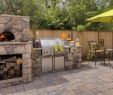 Stone Patio Fireplace Fresh Small Patio Deck Design Stone Fireplace with Pizza Oven