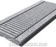 Stone Slab for Fireplace New Granite G603 Drain Grate 610x250x30 Mm Prof 0d