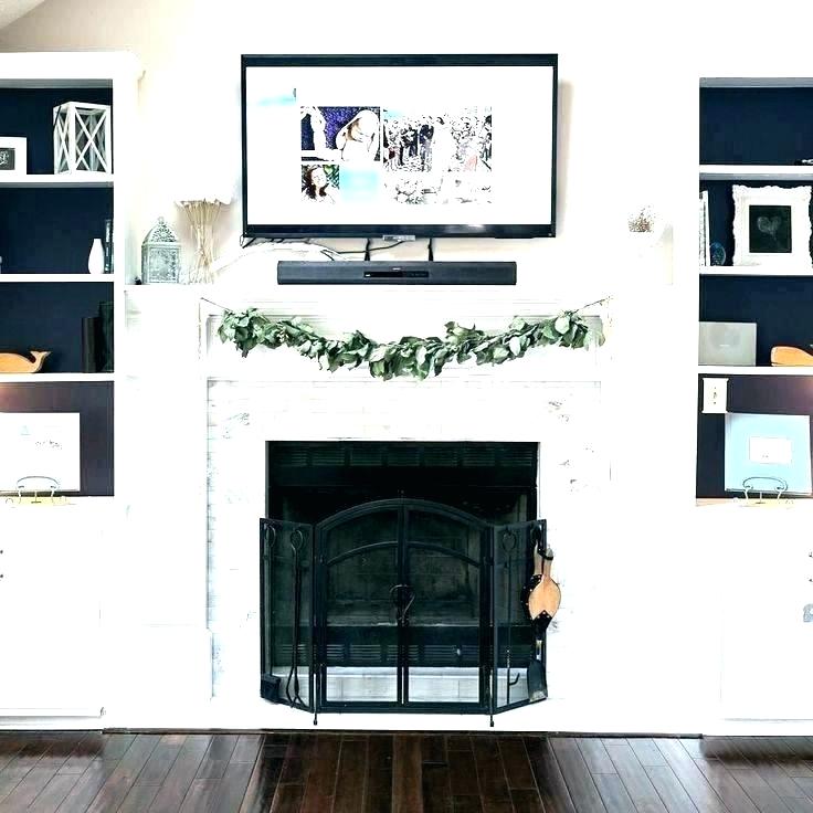 cover up fireplace ideas how to a with drywall best screens imag