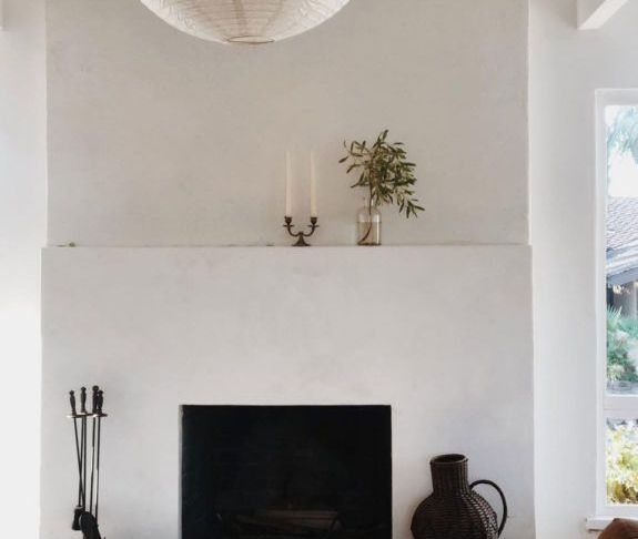 Stucco Fireplace Lovely Instagram Worthy Houseinhabit Fireplaces