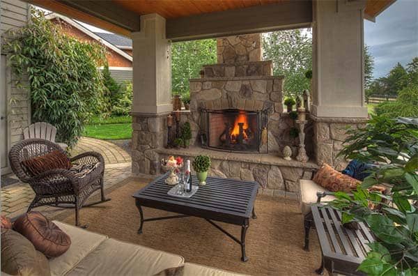 Stucco Outdoor Fireplace Awesome 53 Most Amazing Outdoor Fireplace Designs Ever