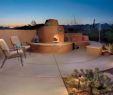Stucco Outdoor Fireplace Beautiful Colored Concrete Patio with Beehive Fireplace