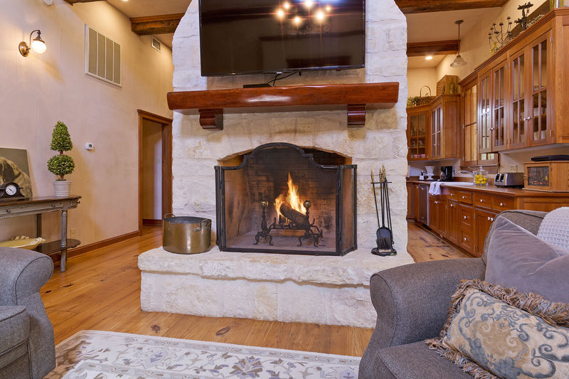 Sunroom with Fireplace Awesome Bella Manor whole House