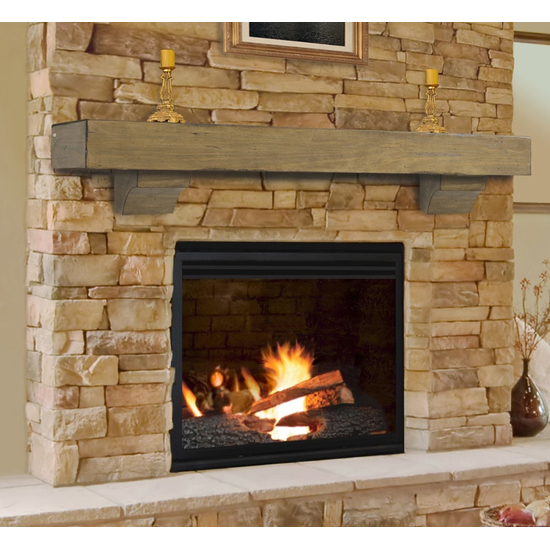 Shenandoah Wood Mantel Shelf 72 Inch Shenandoah Dune Finish Fireplace rlsu vj