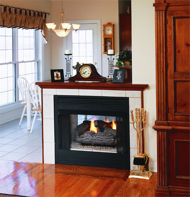Superior Fireplace Inserts Best Of Superior Drt35st Direct Vent See Through Gas Fireplace