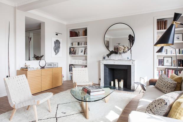 Table Fireplace Fresh Appartement In Paris [schner Wohnen]