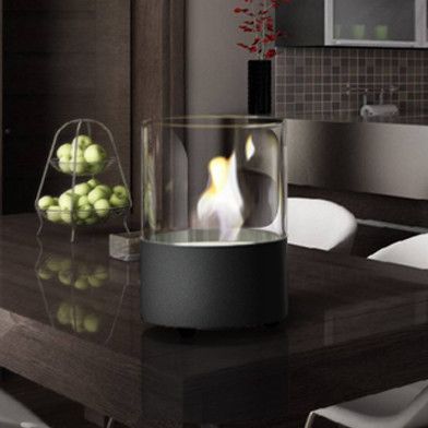 Lit Tabletop Fire Pit Bio Ethanol Fireplace 0da440a34e2a7bacf97b025f2c5b812c