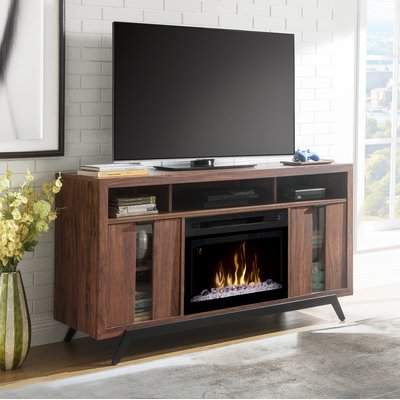 Luna TV Stand for TVs up to 60" with Fireplace Dimplex Luna TV Stand for TVs up to 60" with Fireplace
