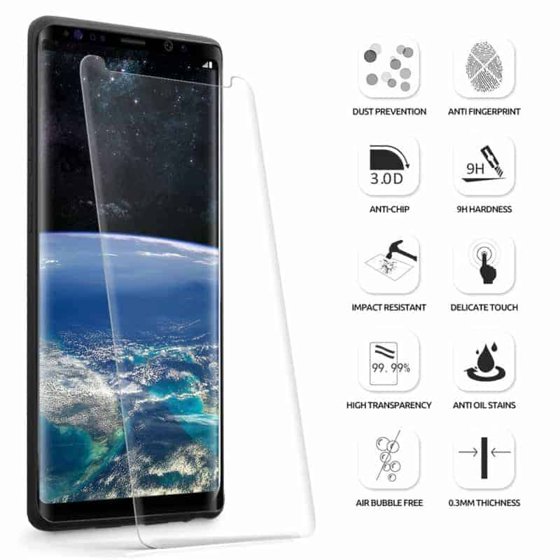 Tempered Glass for Fireplace Awesome Samsung Galaxy Note 9 Full Cover Clear 3d Tempered Glass Screen Protector