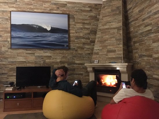 This fireplace heats up the whole livingroom Picture of this fireplace heats