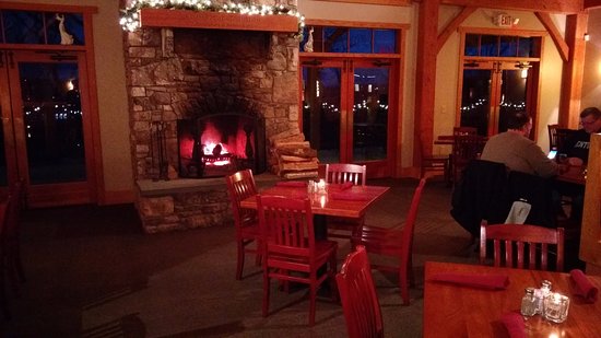 Seated by the fireplace with a view of Radford Picture of seated by the fireplace