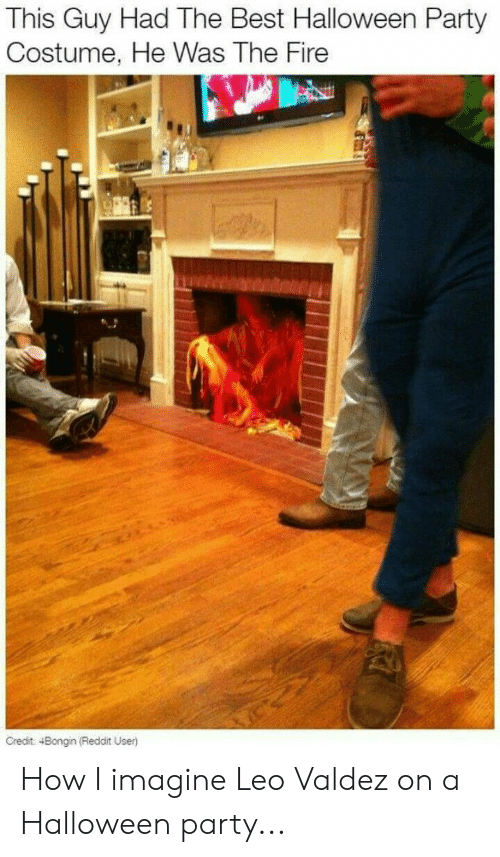 The Fireplace Guys Fresh This Guy Had the Best Halloween Party Costume He Was the
