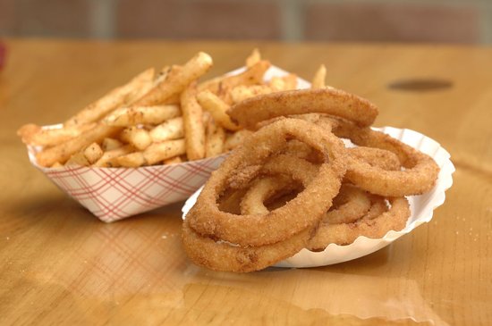 Fries and ion Rings Picture of Fireplace Restaurant fireplace restaurant