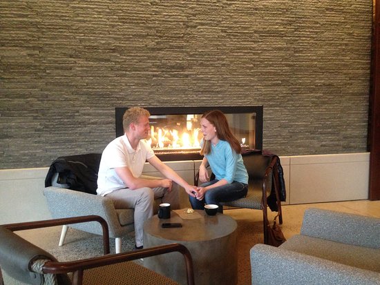 The warmth of the Fireplace Picture of Eau Claire the warmth of the fireplace