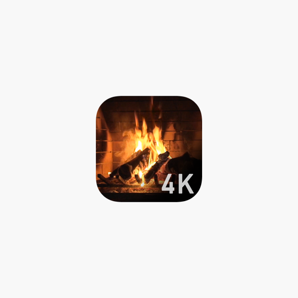 Winter Fireplace on the App Store 600x600wa