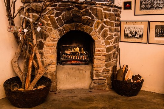 Cosy fireplace Picture of Kliphotel Country Store Misgund cosy fireplace