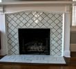 Tile In Front Of Fireplace Beautiful Moroccan Lattice Tile Fireplace Yes Please