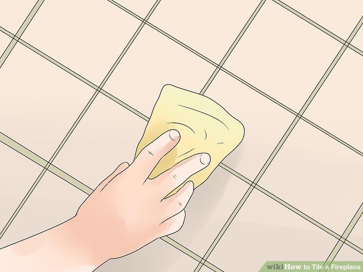 Tile In Front Of Fireplace Elegant How to Tile A Fireplace with Wikihow