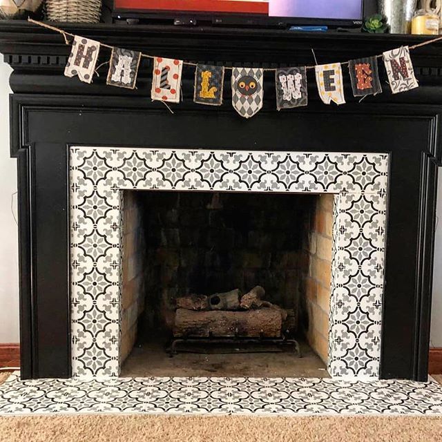 Tiling A Brick Fireplace Unique Pin On Home Decor