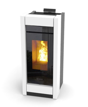 Tiny Gas Fireplace Luxury thermorossi Essenza Plus Metalcolor Pelletofen 13 2 Kw Kanalisierbar 4 Weitere Räume