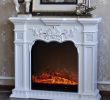 Travertine Fireplace Surround Beautiful White Fireplace Electric Charming Fireplace
