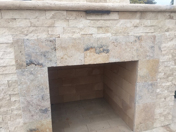 Travertine Fireplace Surround Inspirational Travertine Split Face