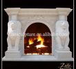 Travertine Fireplace Surround New source Hot Selling Indoor Stone Marble Fireplace Fronts On M