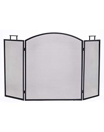 Tri Fold Fireplace Screen Elegant Shop Amazon