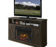 Tv Console with Electric Fireplace Luxury Muskoka Aberfoyle 53" Media Electric Fireplace Rustic Brown Finish