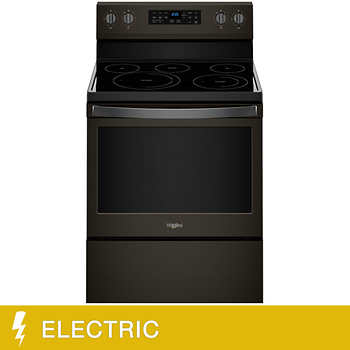 Whirlpool 4 8CuFt Slide in Electric Range with Frozen Bake imageService
