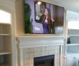 Tv Mounted Above Fireplace Beautiful Installing Tv Above Fireplace Charming Fireplace