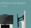 Tv Mounted Over Fireplace Awesome Monoprice Fireplace Pull Down Full Motion Tv Wall Mount 40 to 63 Inch Tvs