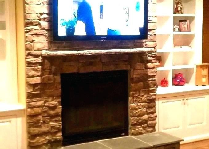 Tv Over Fireplace where to Put Components Elegant Tv Hidden In Wall – Slloydsfo
