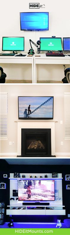 Tv Over Fireplace where to Put Components Fresh 57 Best afterhideit Images