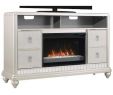 Tv Stand with Electric Fireplace Insert Best Of Classicflame Diva Metallic Finished Tv Stand with 26