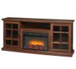 Tv Stand with Electric Fireplace New Edenfield 70 In Freestanding Infrared Electric Fireplace Tv Stand In Burnished Walnut