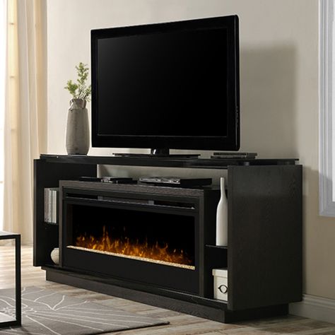 Tv Stand with Fireplace and Speakers New Lineart Basemententertainment