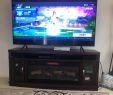 Tv Table with Fireplace Luxury 75 Inch Samsung 4k Smart Tv and Electric Fire Place with Blue tooth Speakers Built In
