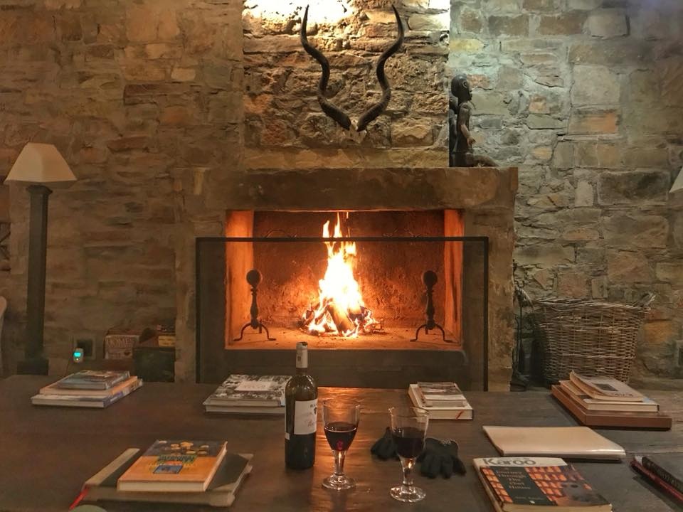 Twin Cities Fireplace Fresh Kliphuis Karoo Getaway Sneeuberg Nature Reserve