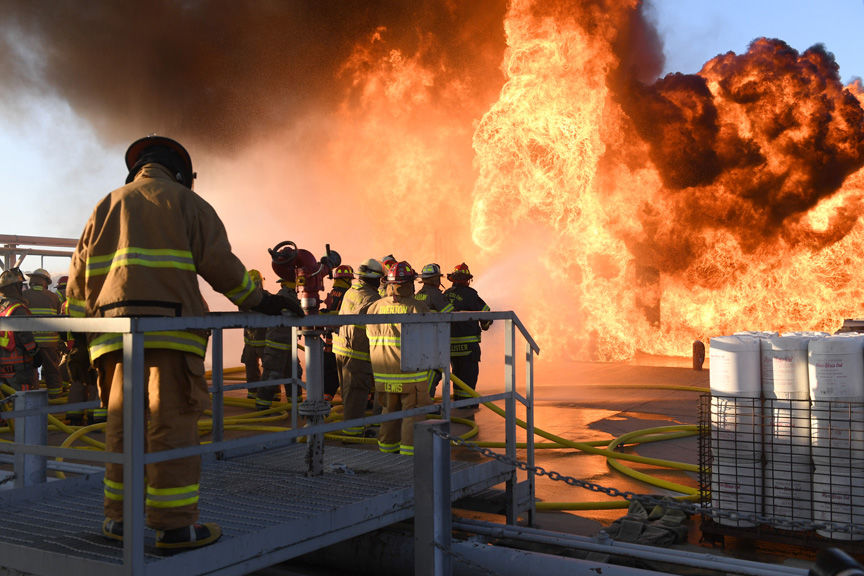 Types Of Gas Fireplace Elegant Public Demonstration Of Skills Caps Annual Teex Fire School