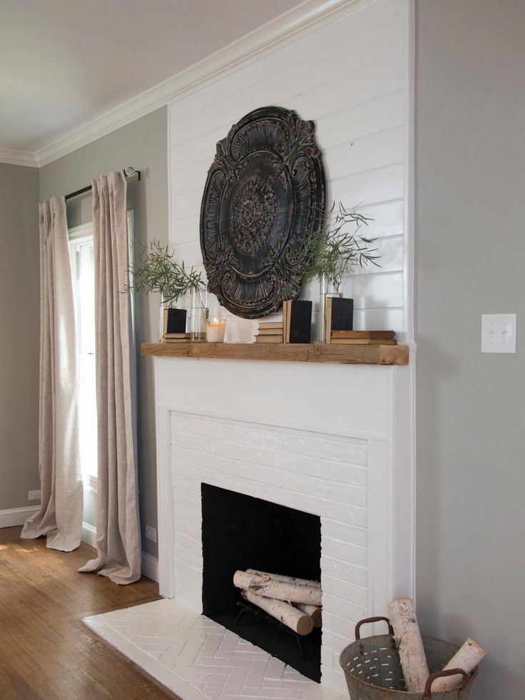 Updating A Fireplace Lovely How to Make A Wood Mantel Shelf for A Brick Fireplace