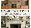 Updating Brick Fireplace New How to Update Brick Fireplace Charming Fireplace