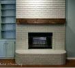 Updating Brick Fireplace Unique Dark Wood Fireplace Mantels – Newsopedia