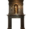 Used Fireplace Mantel for Sale Luxury Hand Carved Renaissance Style Wood Mantel with Trumeau