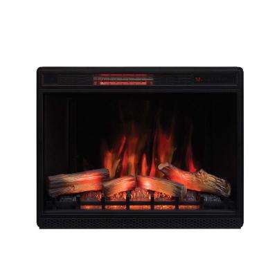 33 in Ventless Infrared Electric Fireplace Insert with Safer Plug classic flame electric fireplace inserts 33ii042fgl 64 400 pressed